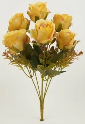 Blooming Rose Bunch x7